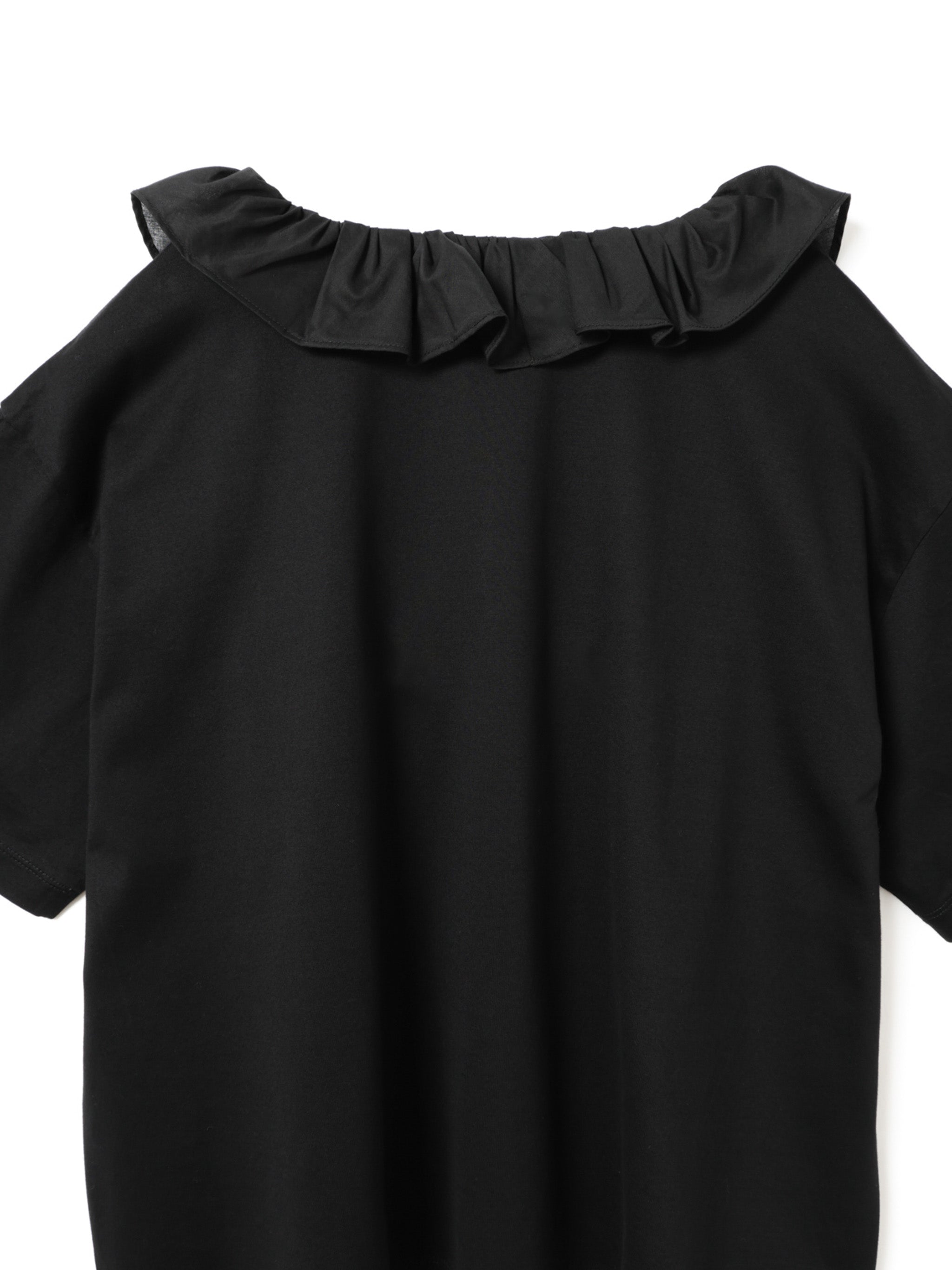 frill collar skipper T shirt | 2-210138 – mizuiro ind
