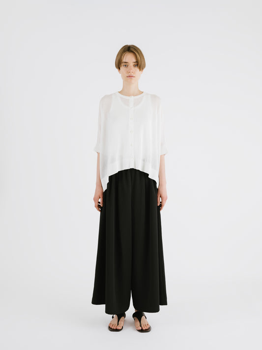 frill slv crew neck P/O | 2-210151