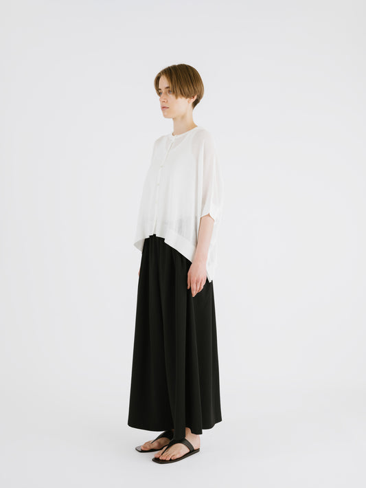 frill slv crew neck P/O | 2-210151