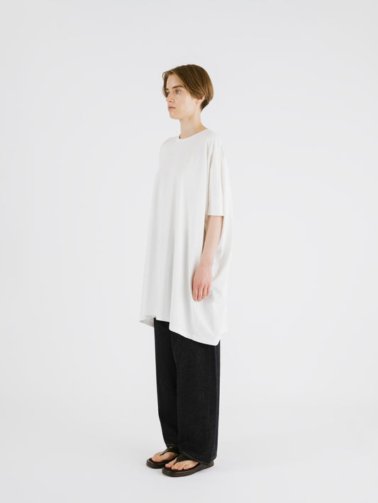 wide crew neck tunic | 2-210144