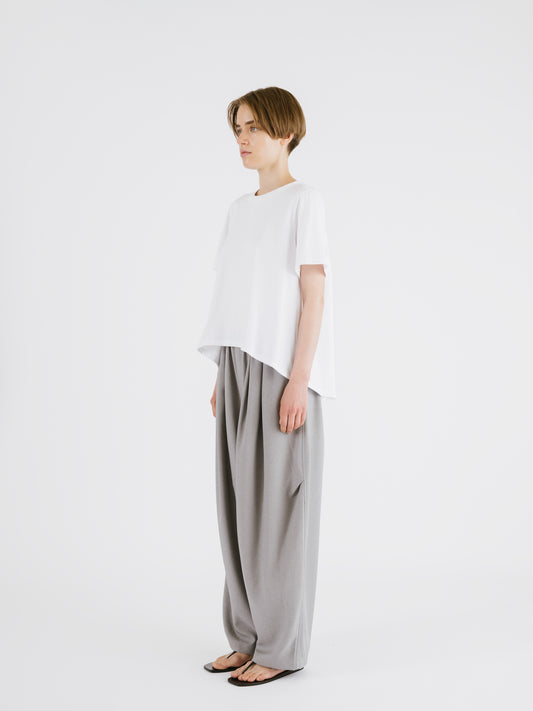 flare crew neck T | 2-210148