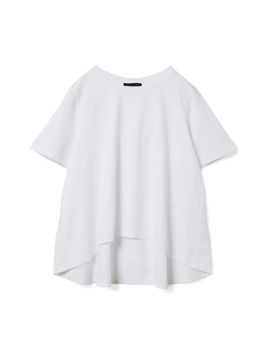 flare crew neck T | 2-210148