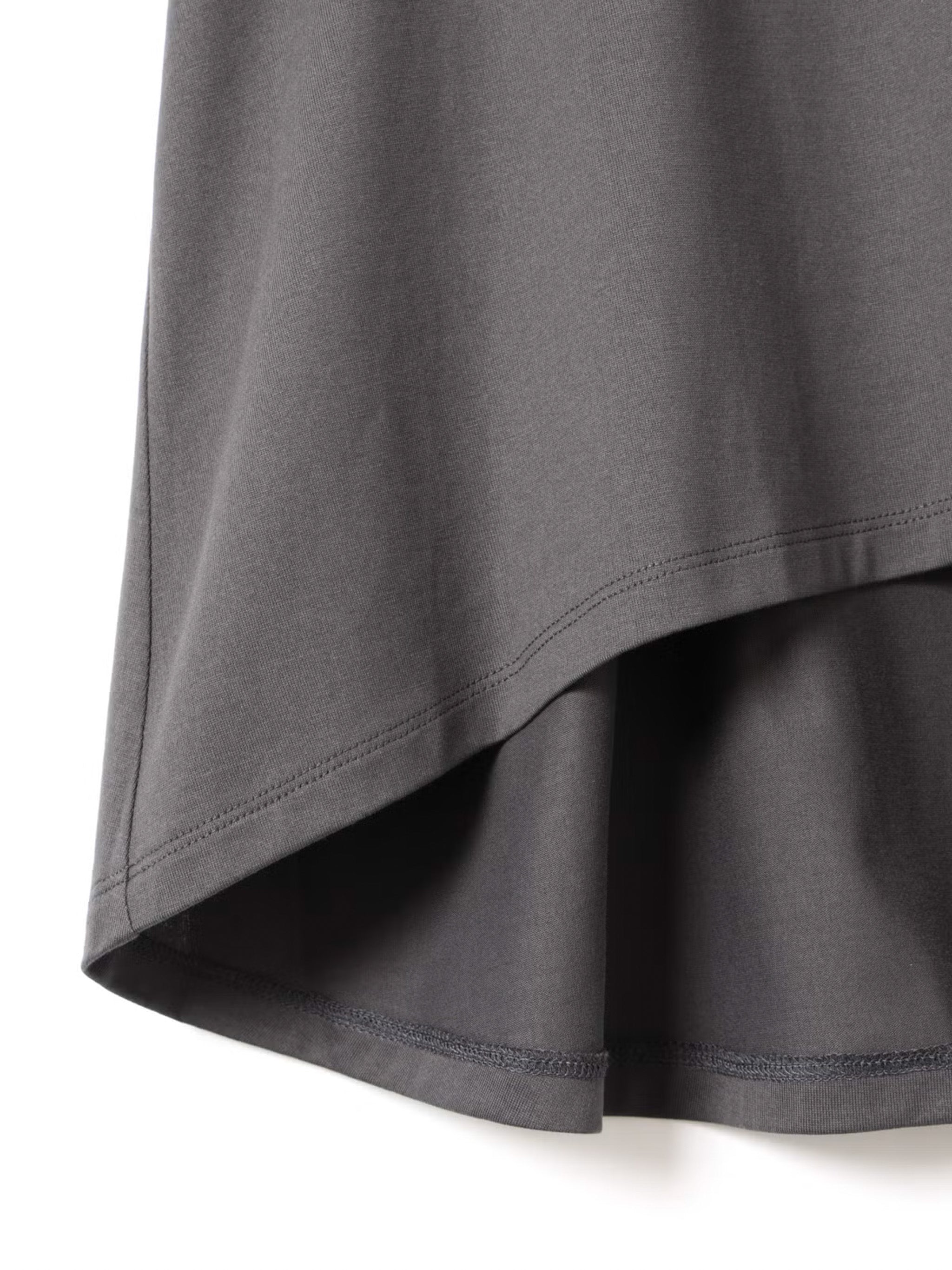 flare crew neck T | 2-210148 – mizuiro ind