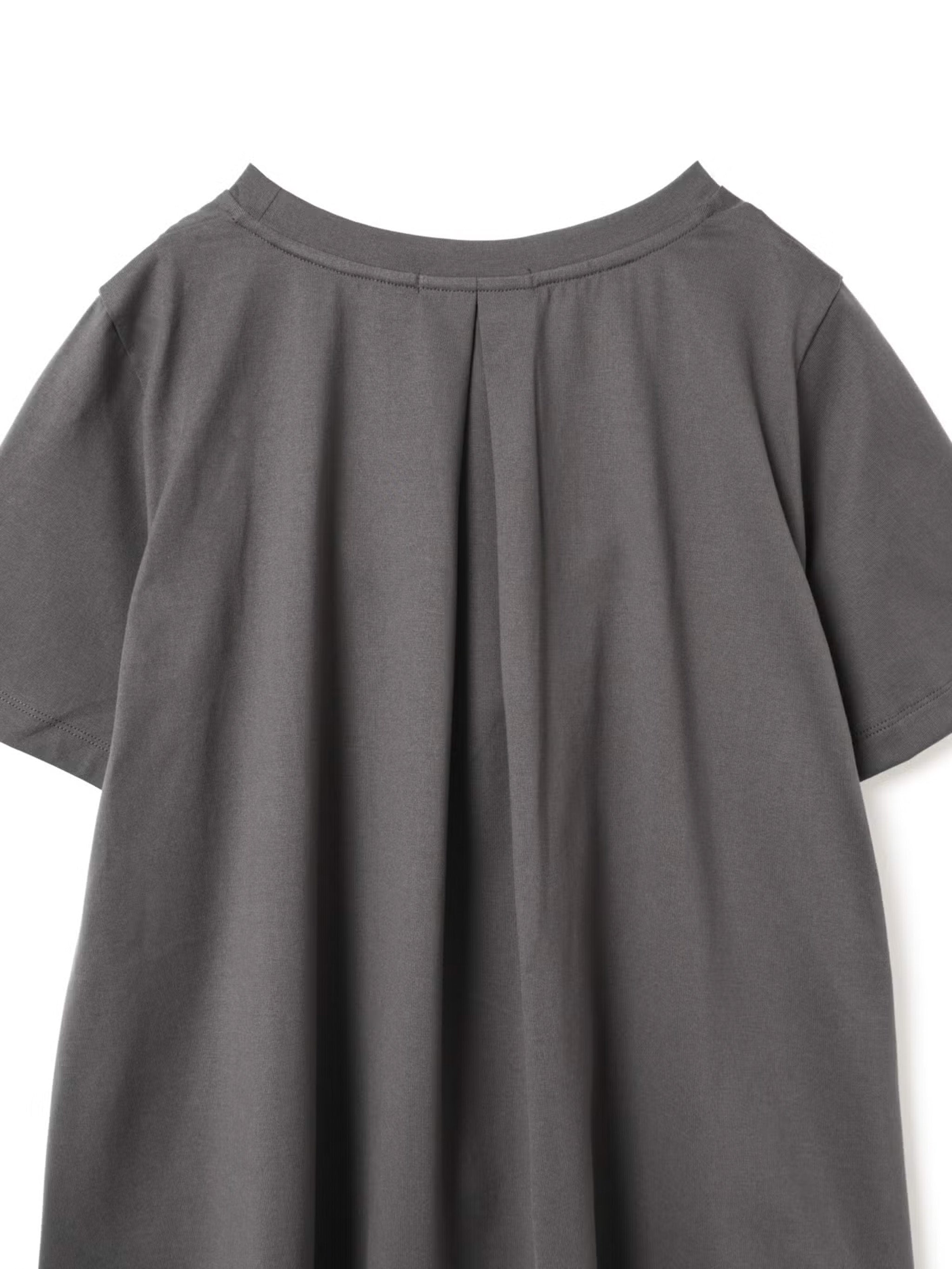 flare crew neck T | 2-210148 – mizuiro ind