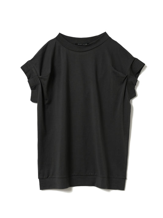 frill slv crew neck P/O | 2-210151