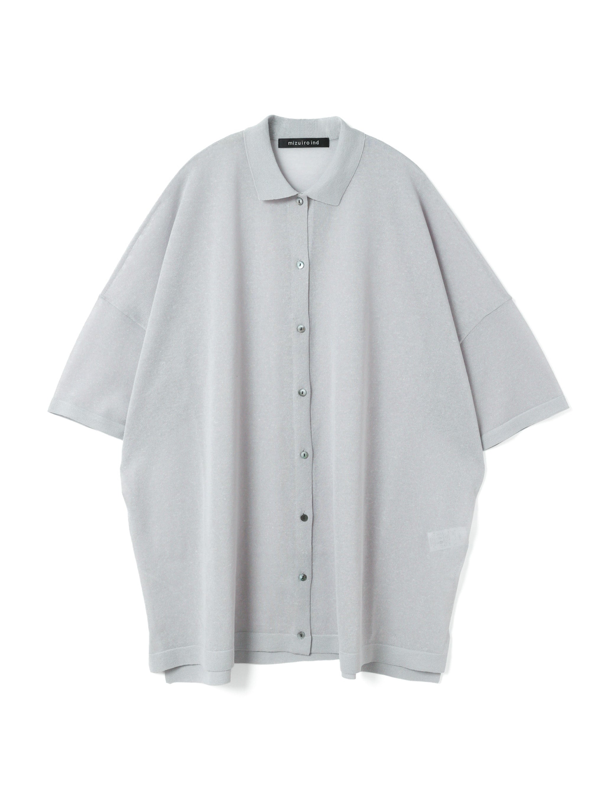 wide knit shirt | 2-220025 – mizuiro ind