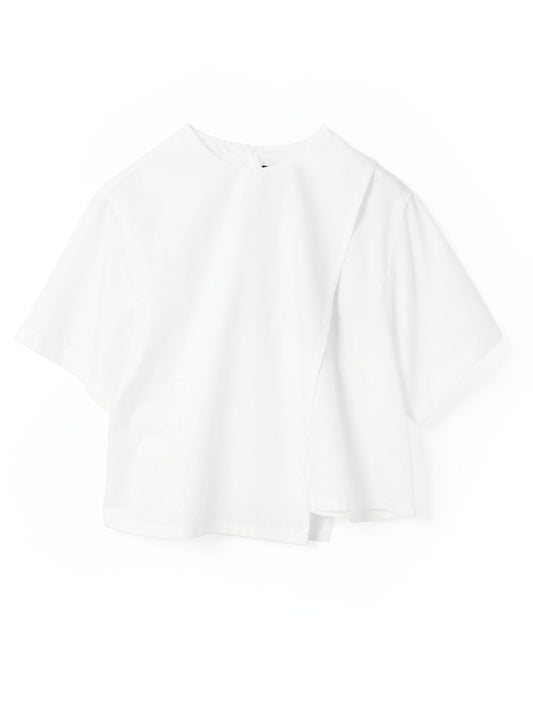 asymmetry layered shirt | 2-230058