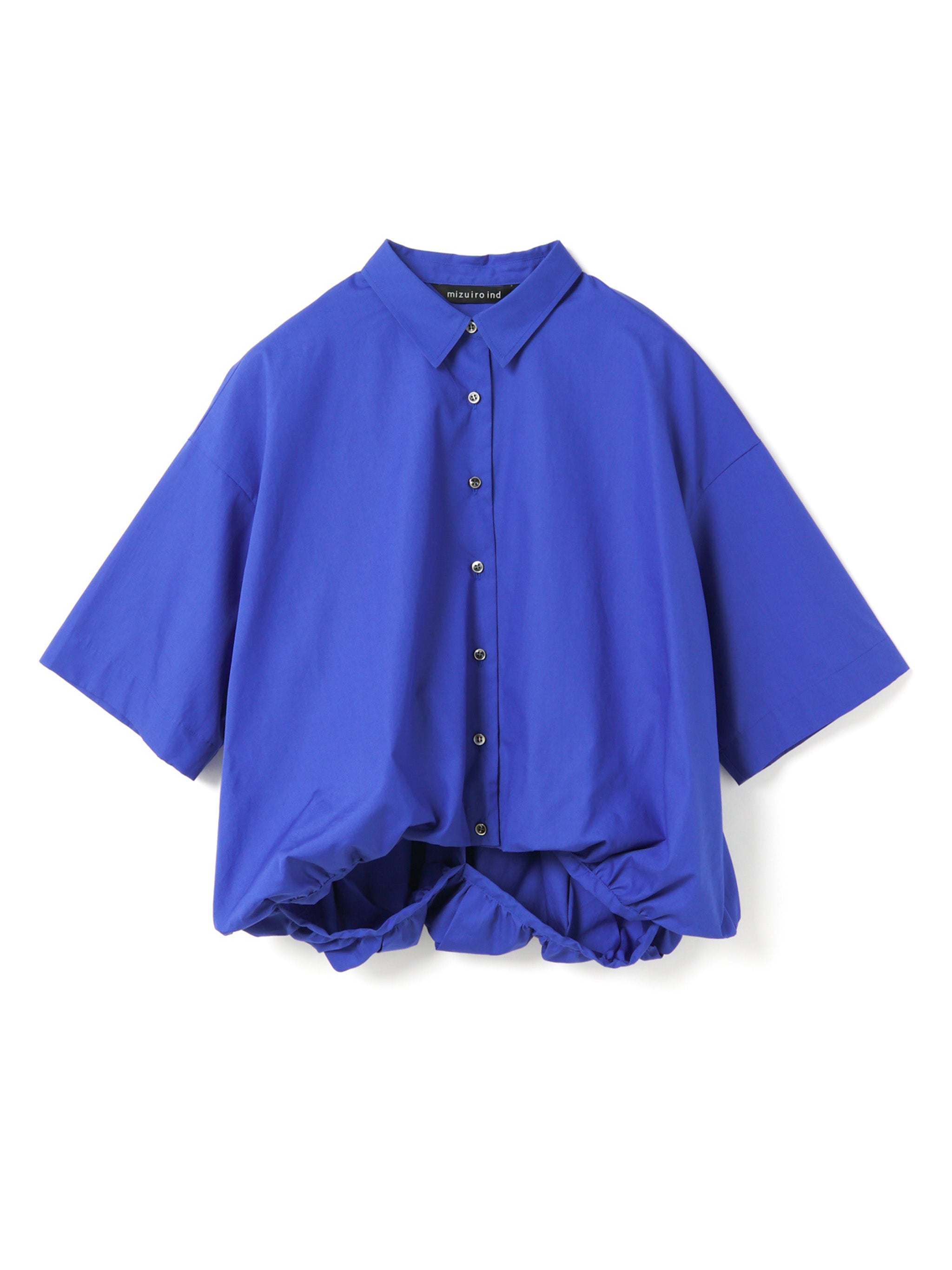 half slv balloon shirt | 2-230080 – mizuiro ind