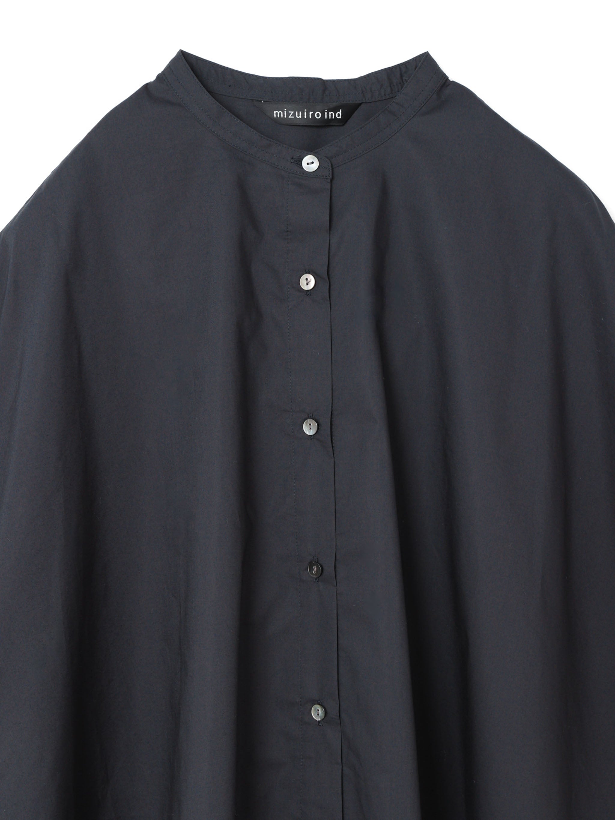 mizuiro ind◆poplin half slv shirt/半袖シャツ/FREE/ポリエステル/2-230099 half slv balloon shirt | 2-230080 – mizuiro ind