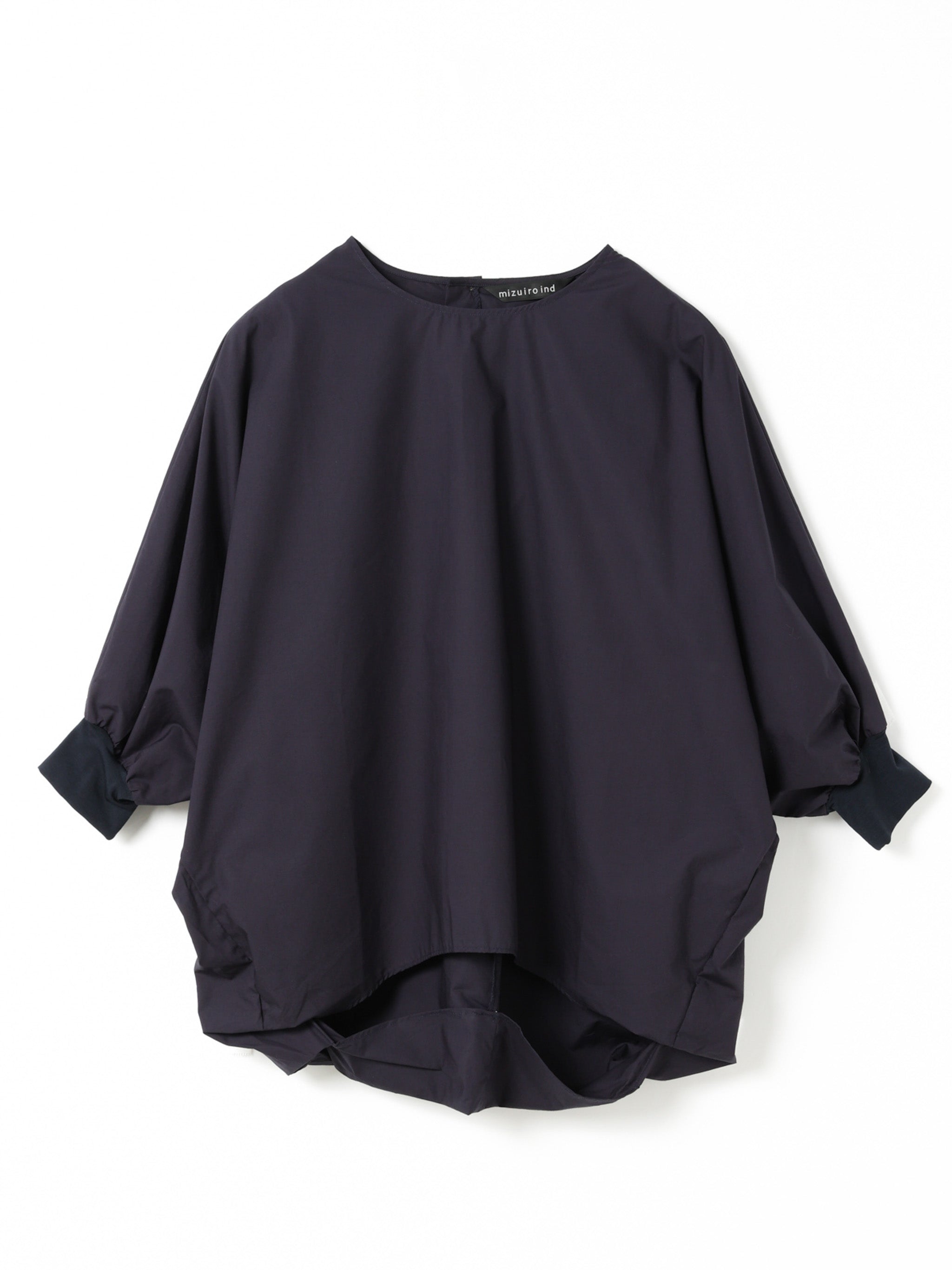 boat neck cocoon P/O | 2-230097 – mizuiro ind