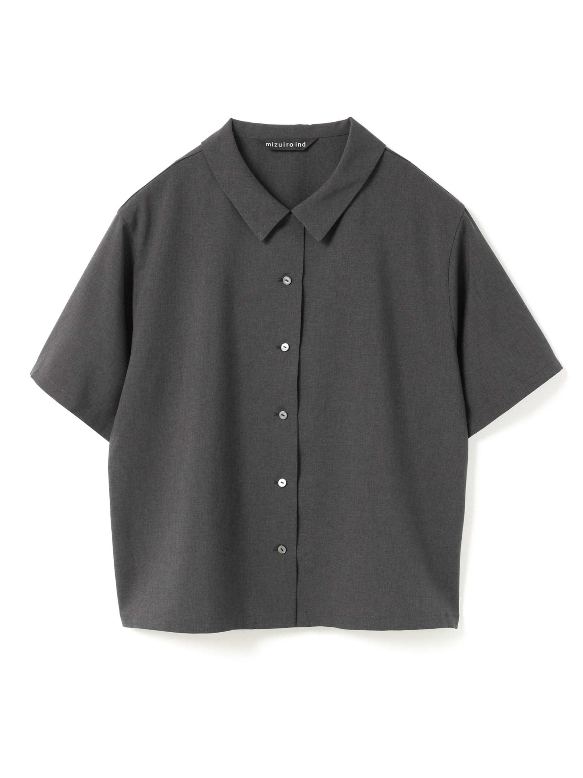 poplin half slv shirt | 2-230099 – mizuiro ind