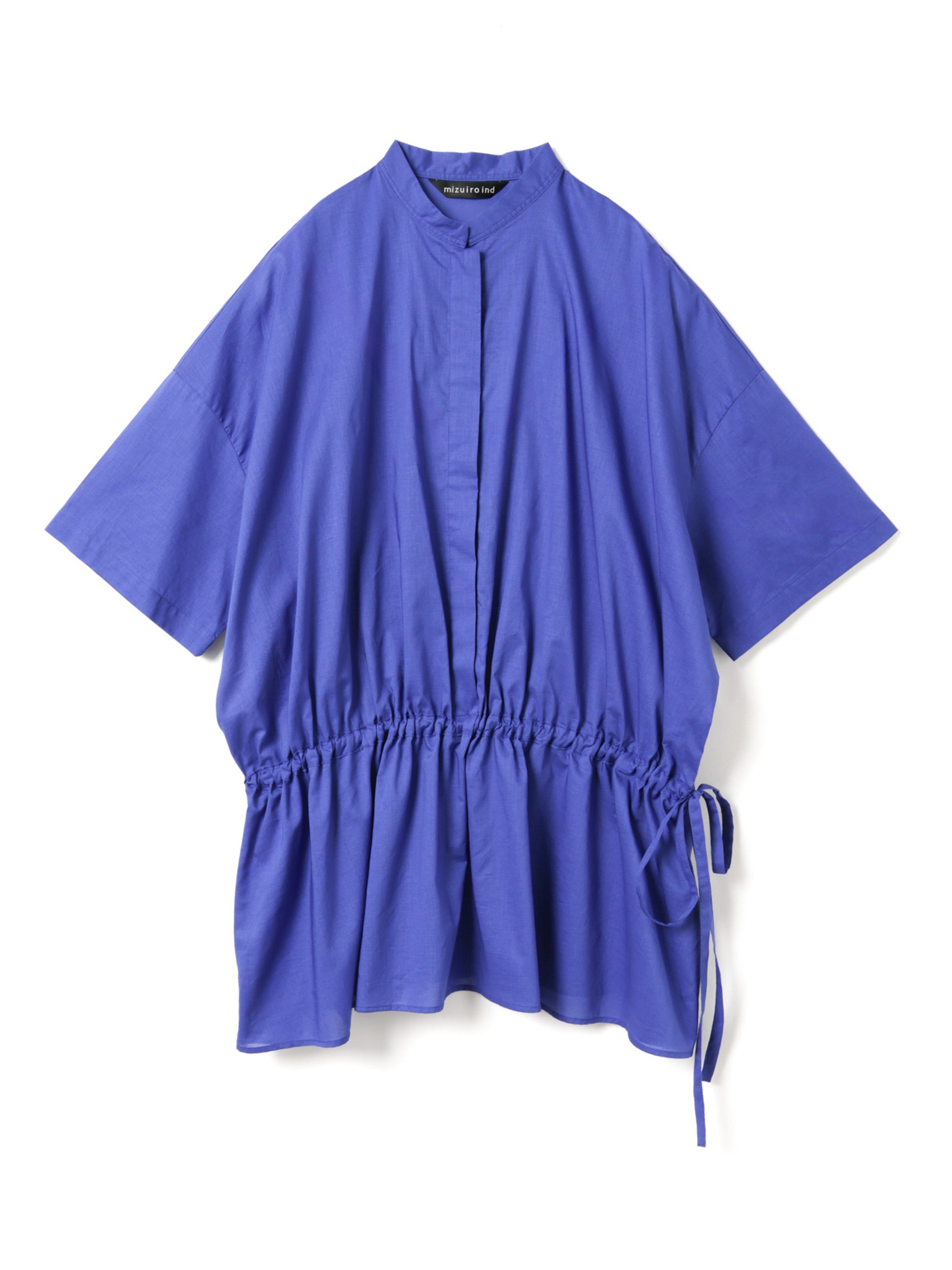 トップス misako waist gather P/O shirt | 2-230120 – mizuiro ind