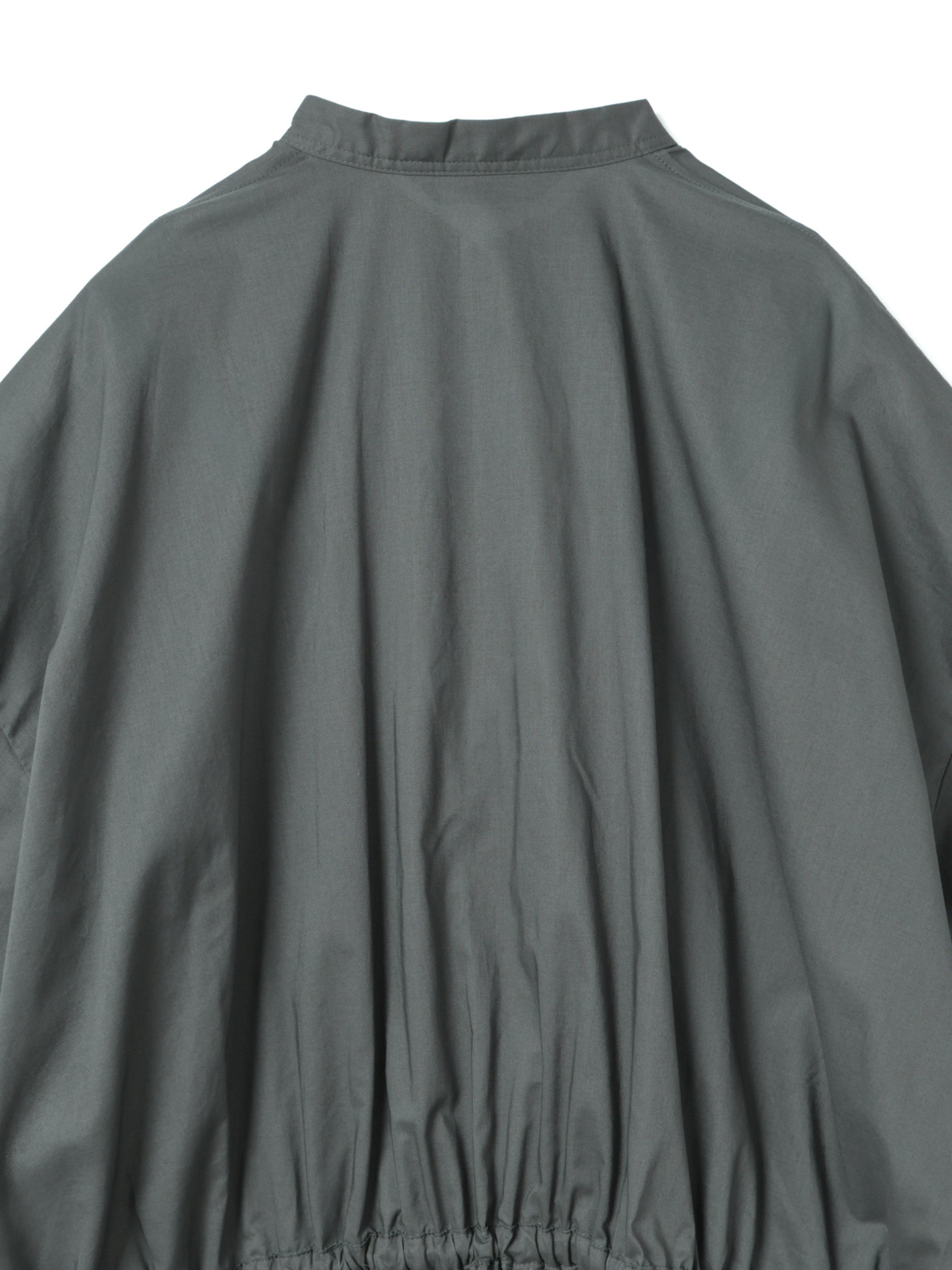 waist gather P/O shirt | 2-230120 – mizuiro ind