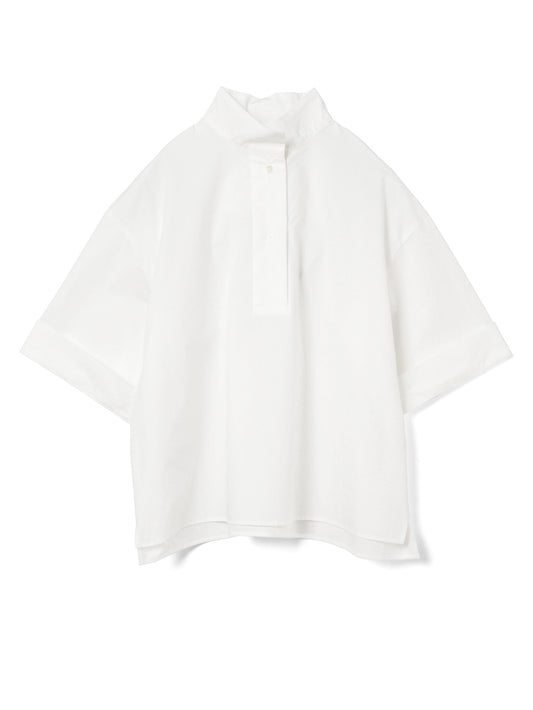 oblong collar P/O shirt | 2-230121