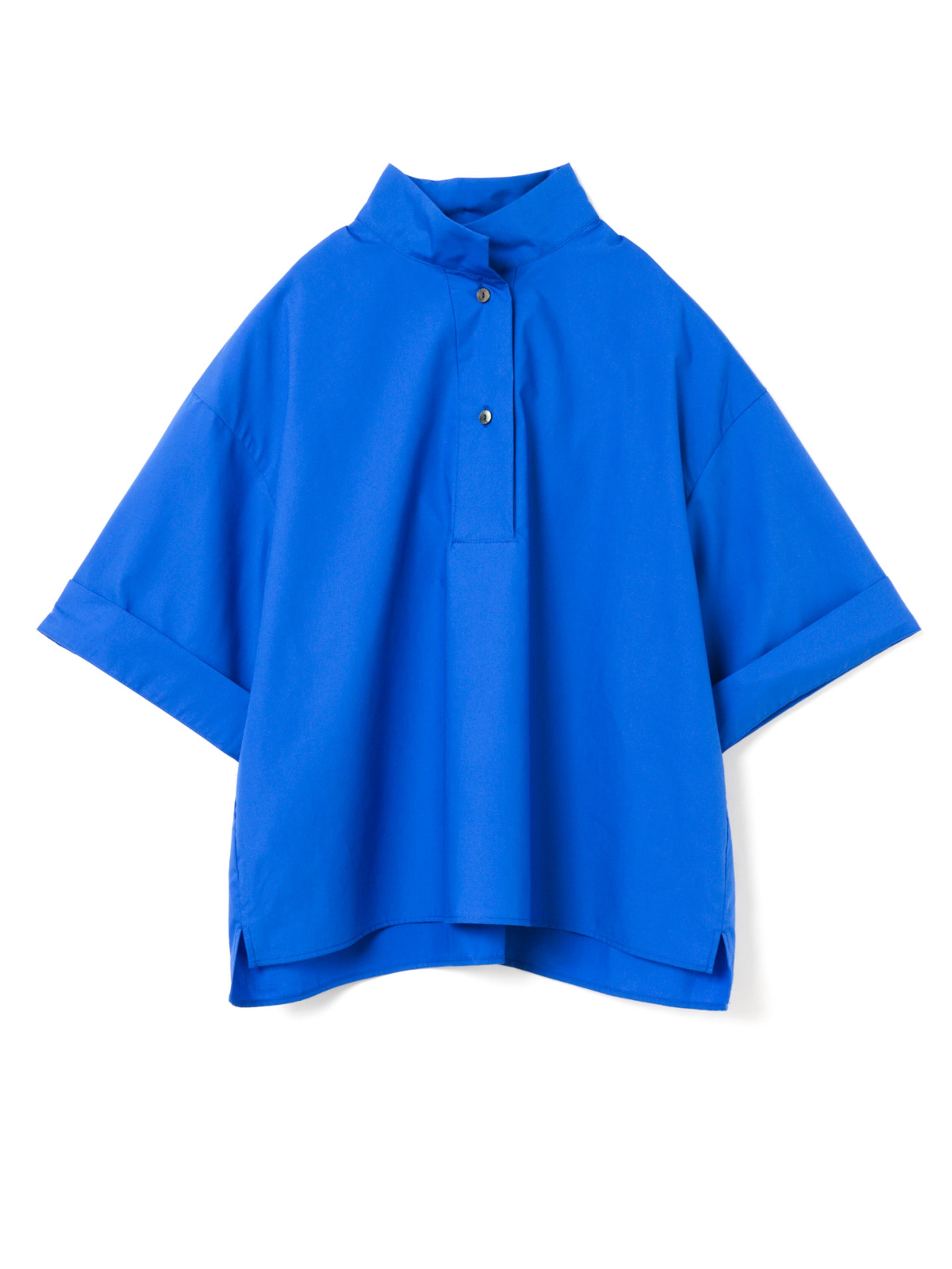 oblong collar P/O shirt | 2-230121 – mizuiro ind