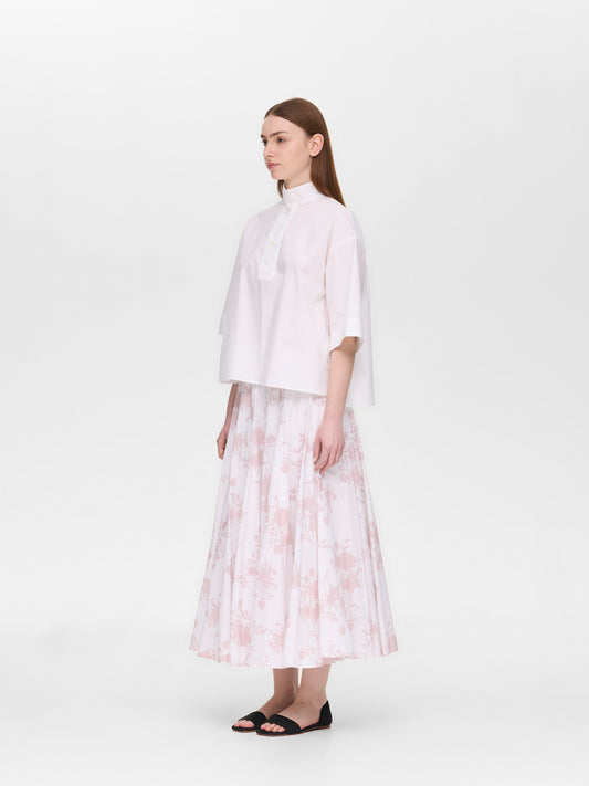 oblong collar P/O shirt | 2-230121