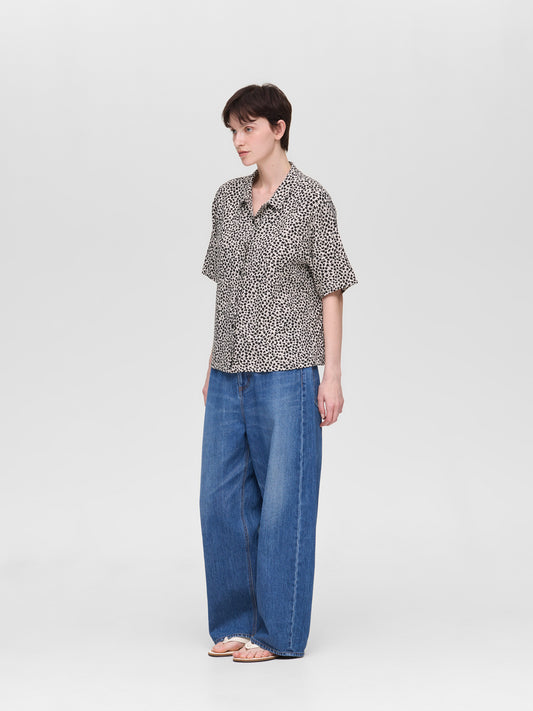 print half slv shirt | 2-230126