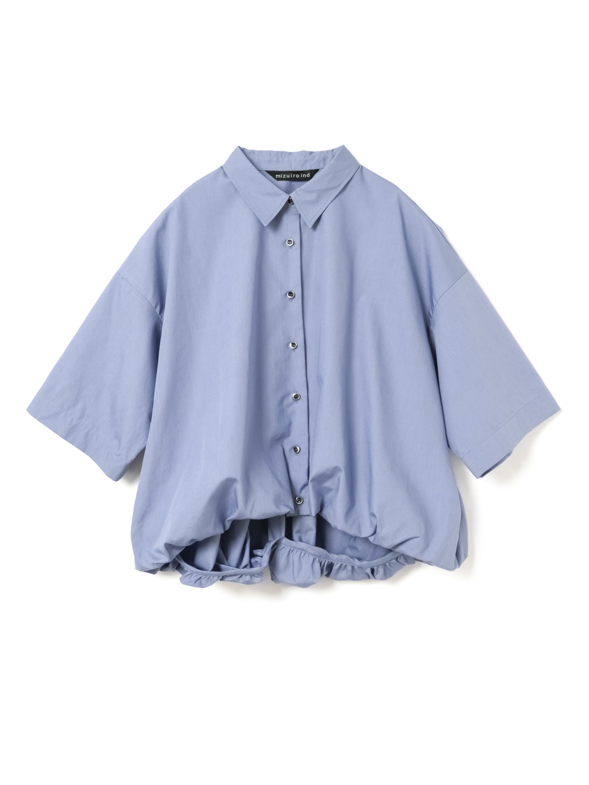 half slv ballon shirt | 2-230128 – mizuiro ind