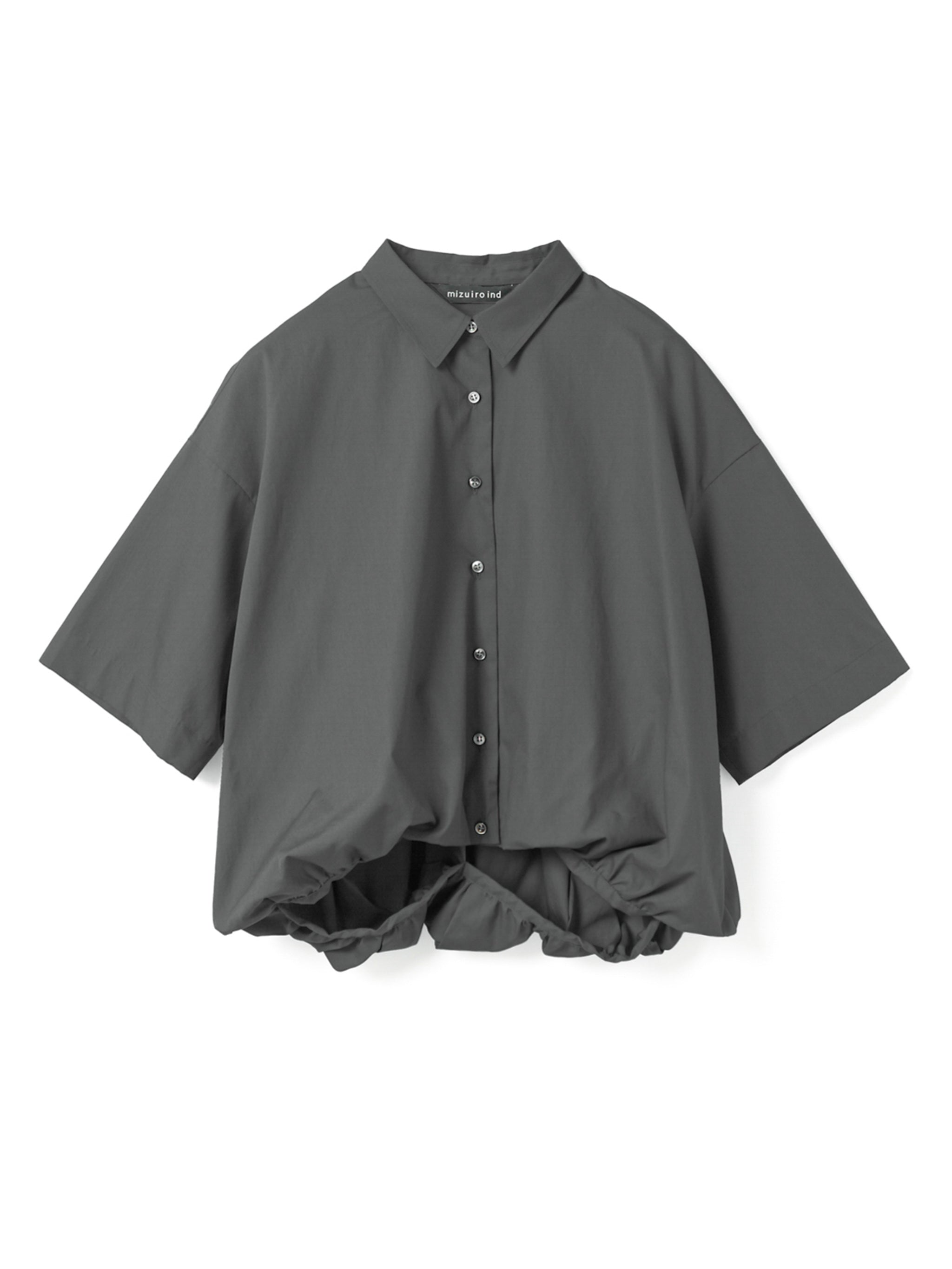 half slv ballon shirt | 2-230128 – mizuiro ind
