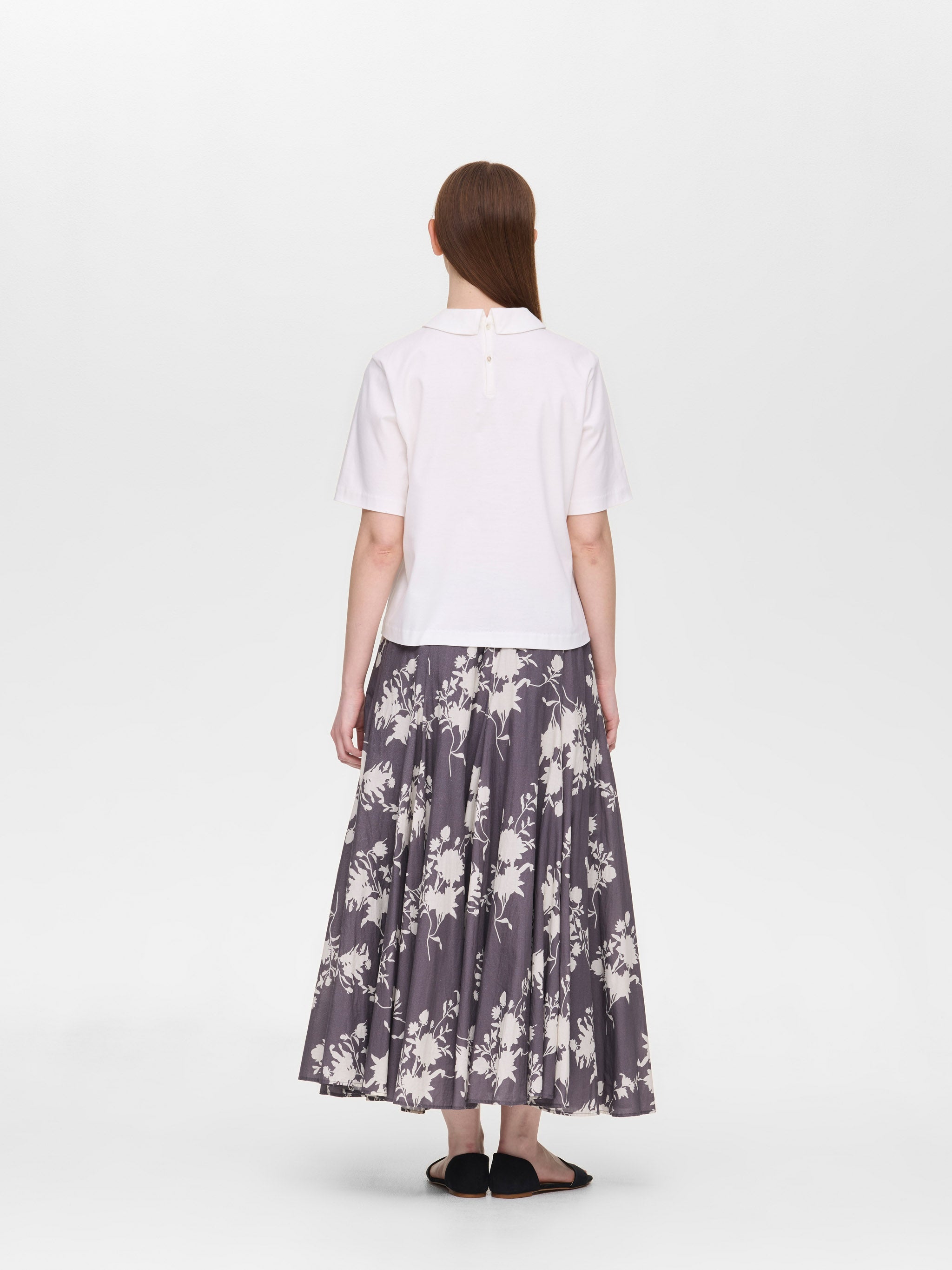 half slv stand collar wide shirt | 2-230132 – mizuiro ind