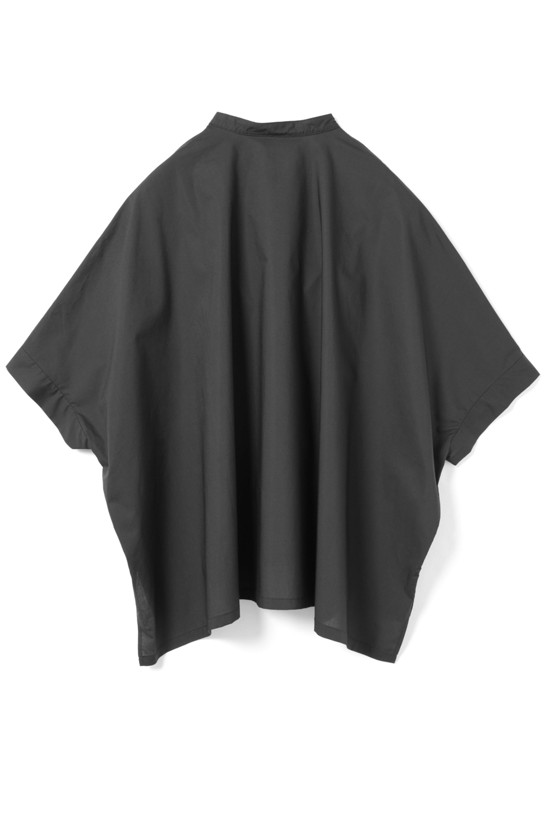 half slv stand collar wide shirt | 2-230132 – mizuiro ind