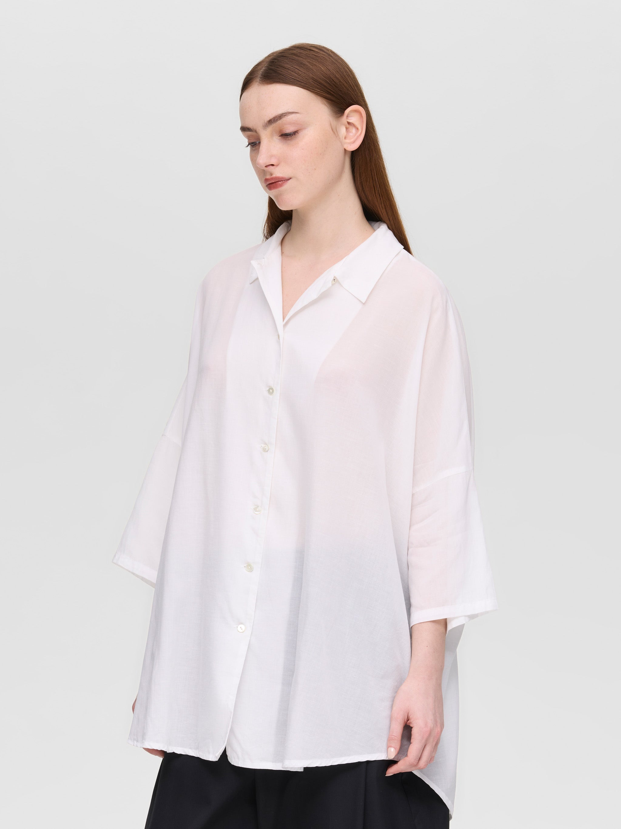 half slv wide shirt | 2-230143 – mizuiro ind