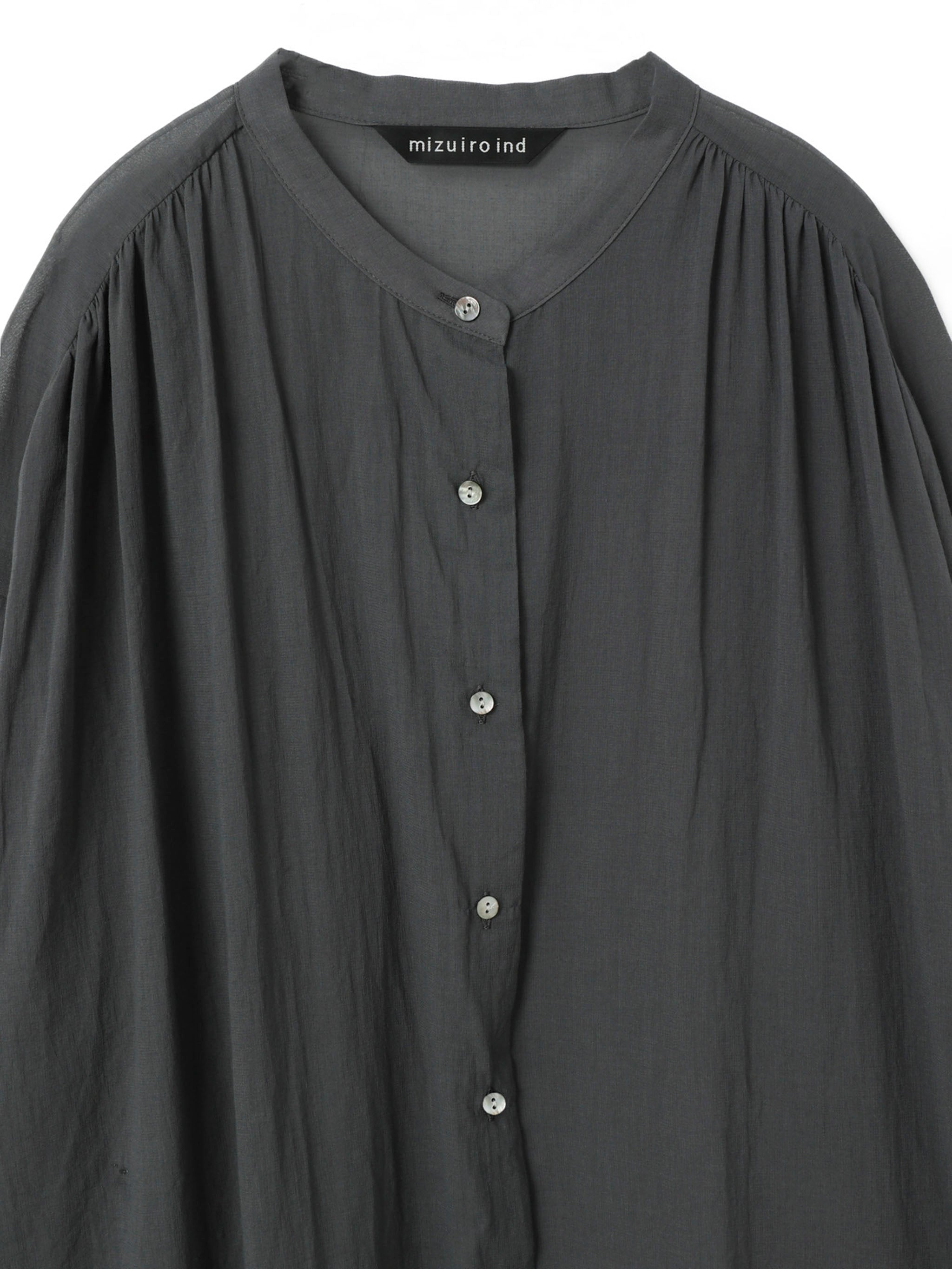完売商品.*・゜ワンピース・*. stand collar gather OP | 2-250073 – mizuiro ind