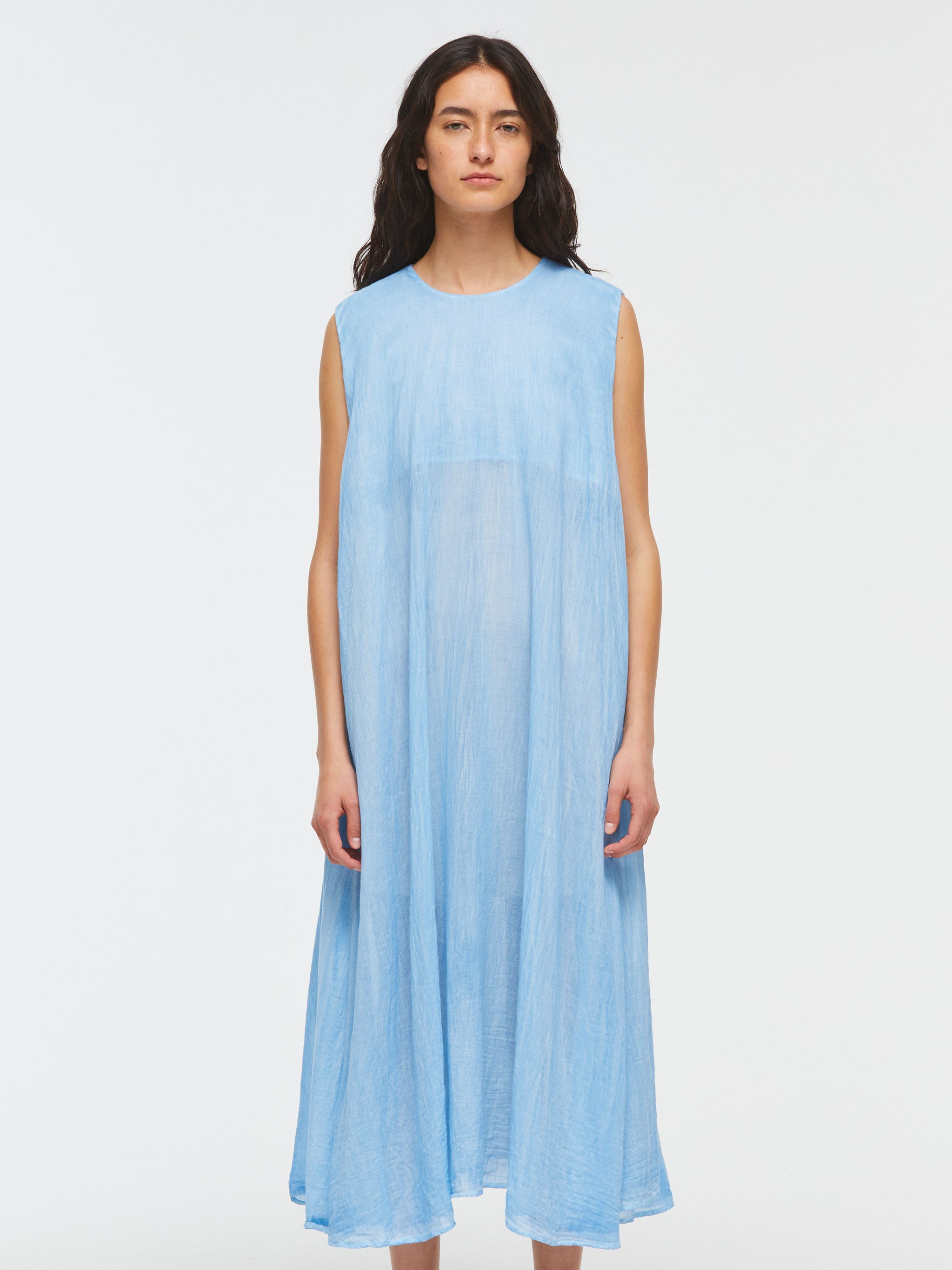 pigment dyed long flare OP | 2-250082 – mizuiro ind