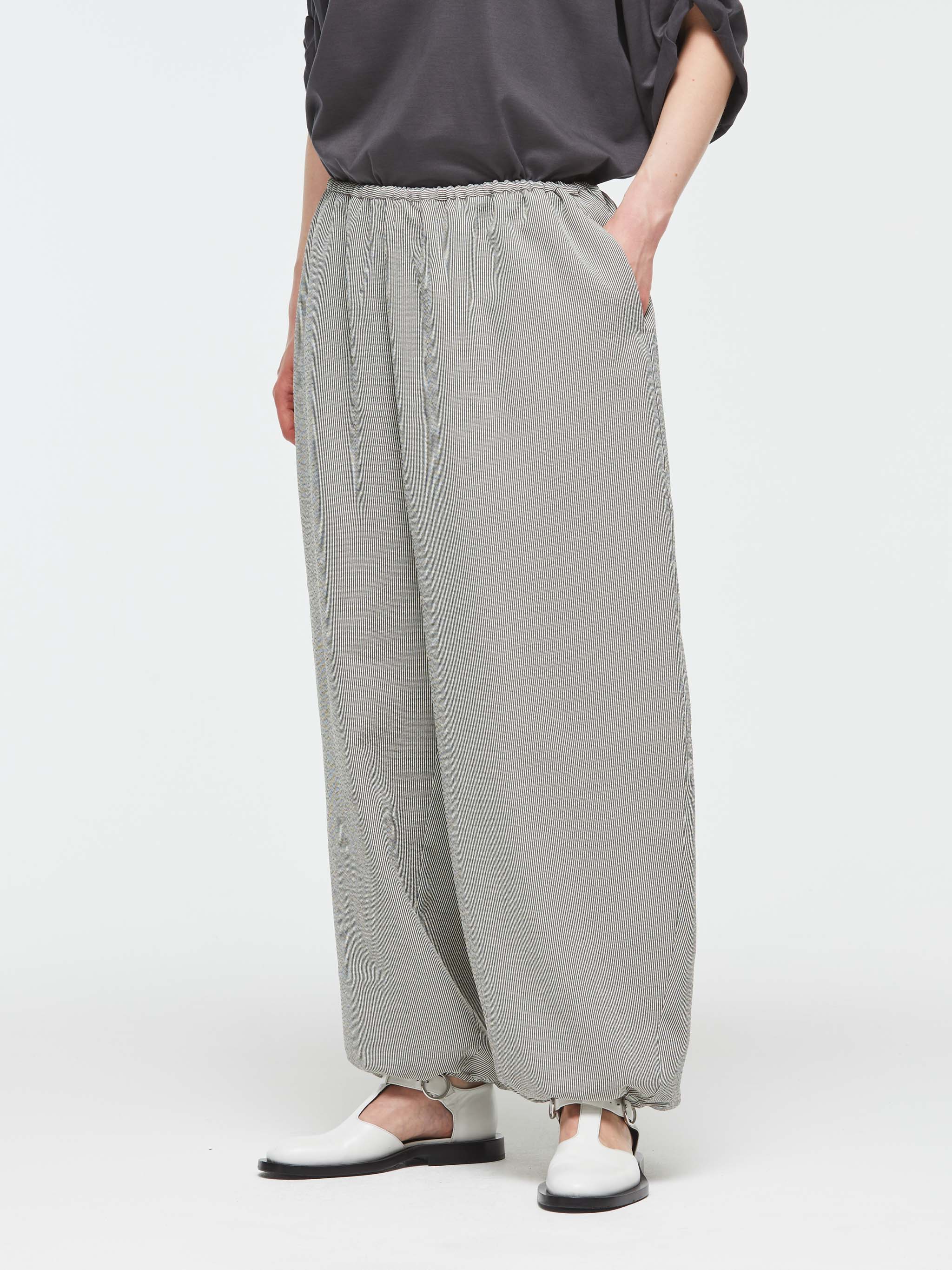 stripes drawstring easy PT | 2-260082 – mizuiro ind
