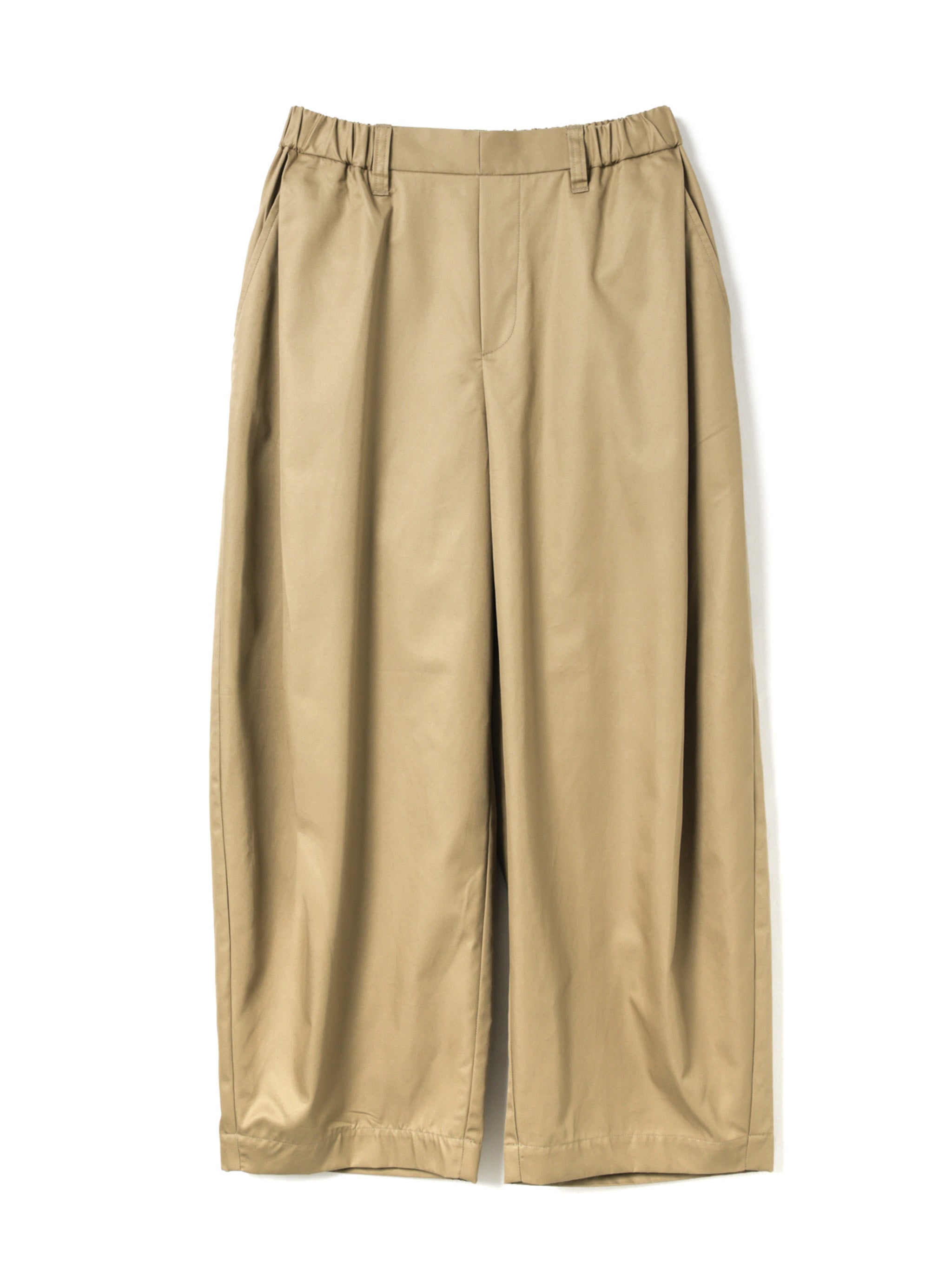 tuck cocoon slacks | 2-260102 – mizuiro ind