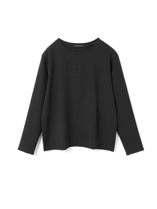 georgette crew neck T | 3-210036