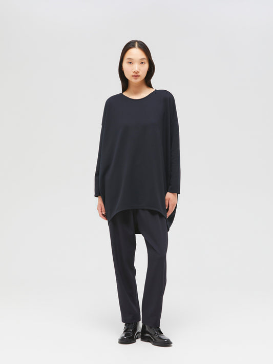 crew neck  cocoon P/O | 3-210060