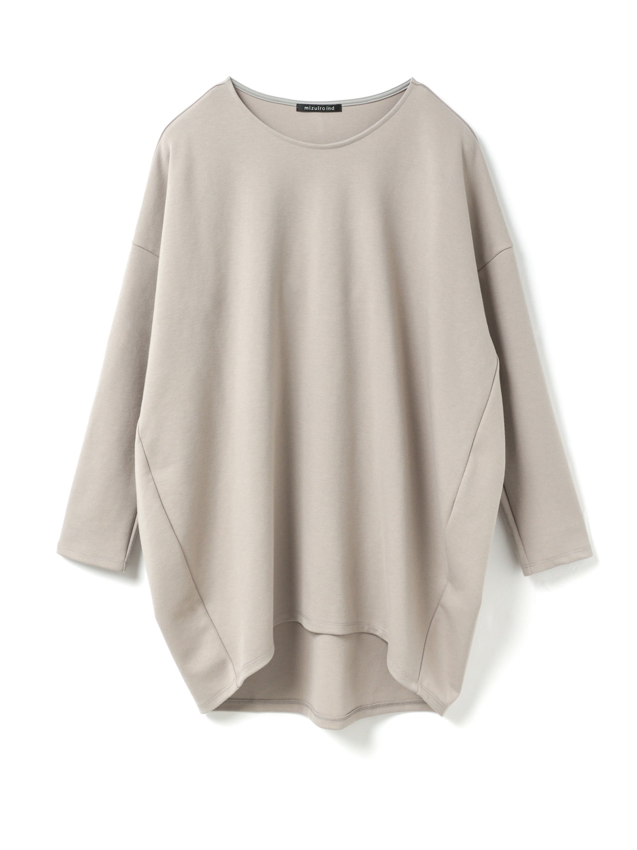 crew neck cocoon P/O | 3-210060 – mizuiro ind