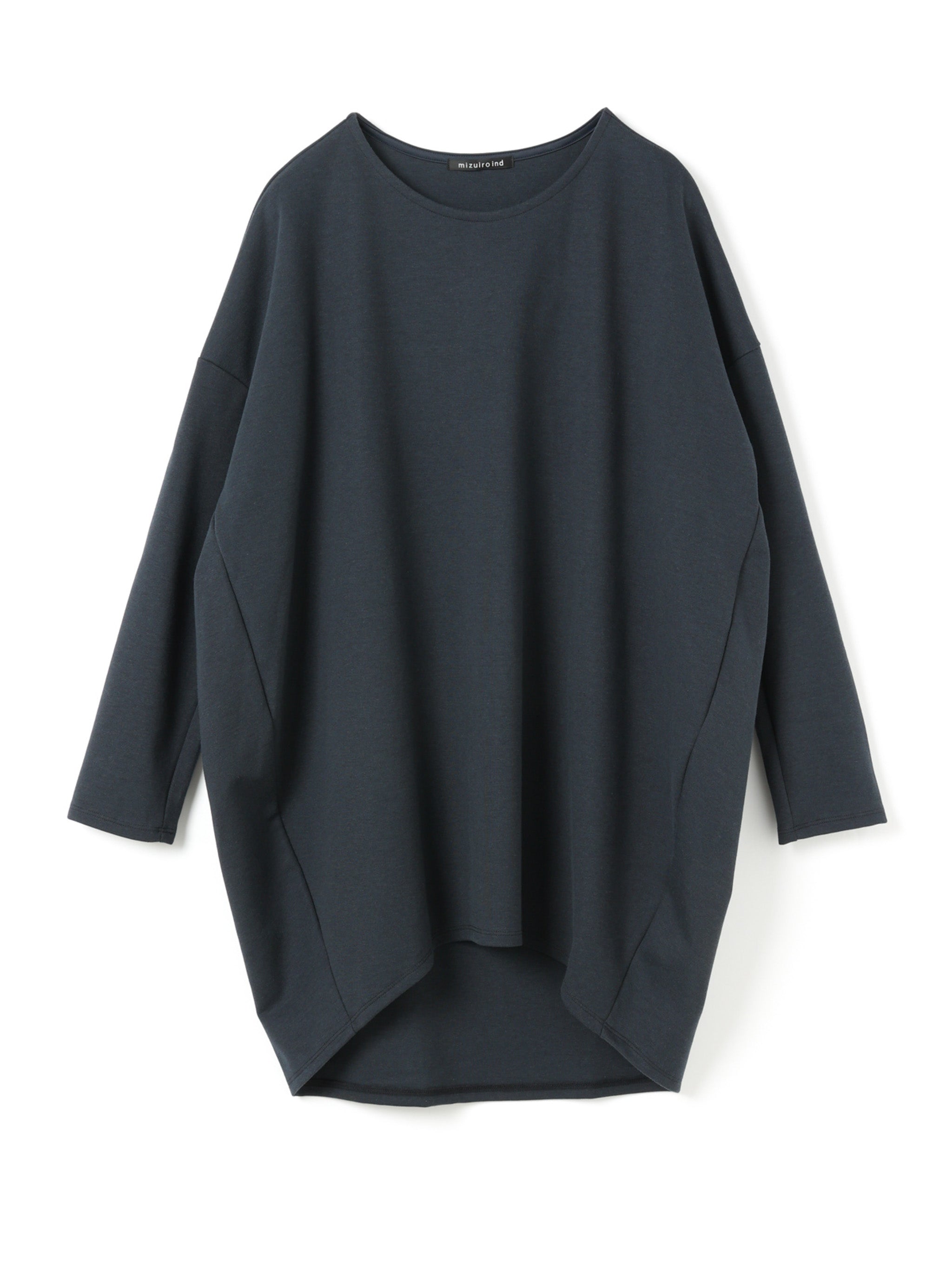 crew neck cocoon P/O | 3-210060 – mizuiro ind