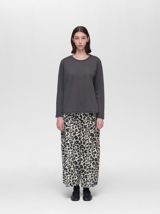 tricot long slv crew neck T | 3-210064