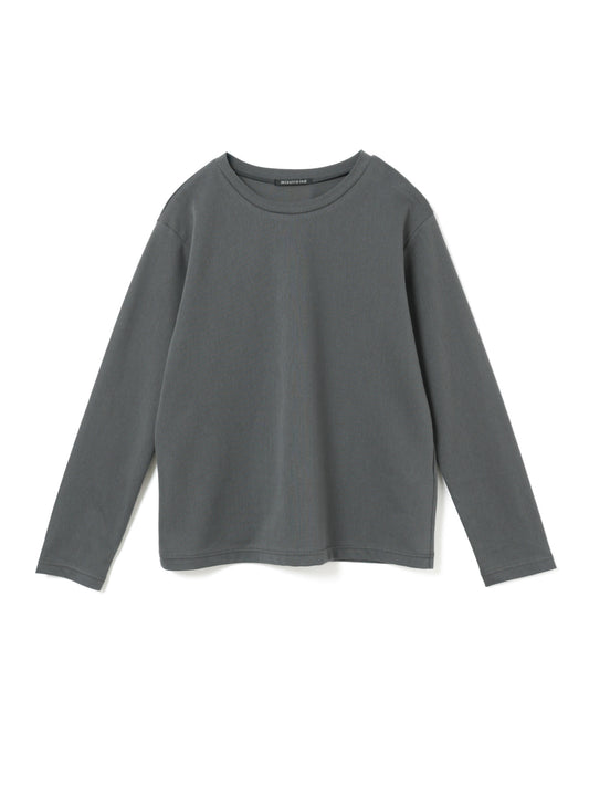 tricot long slv crew neck T | 3-210064