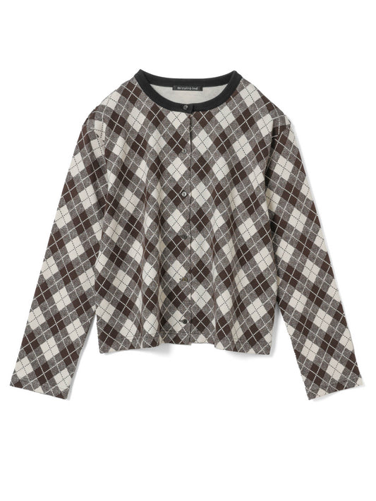 argyle print C/D | 3-210076