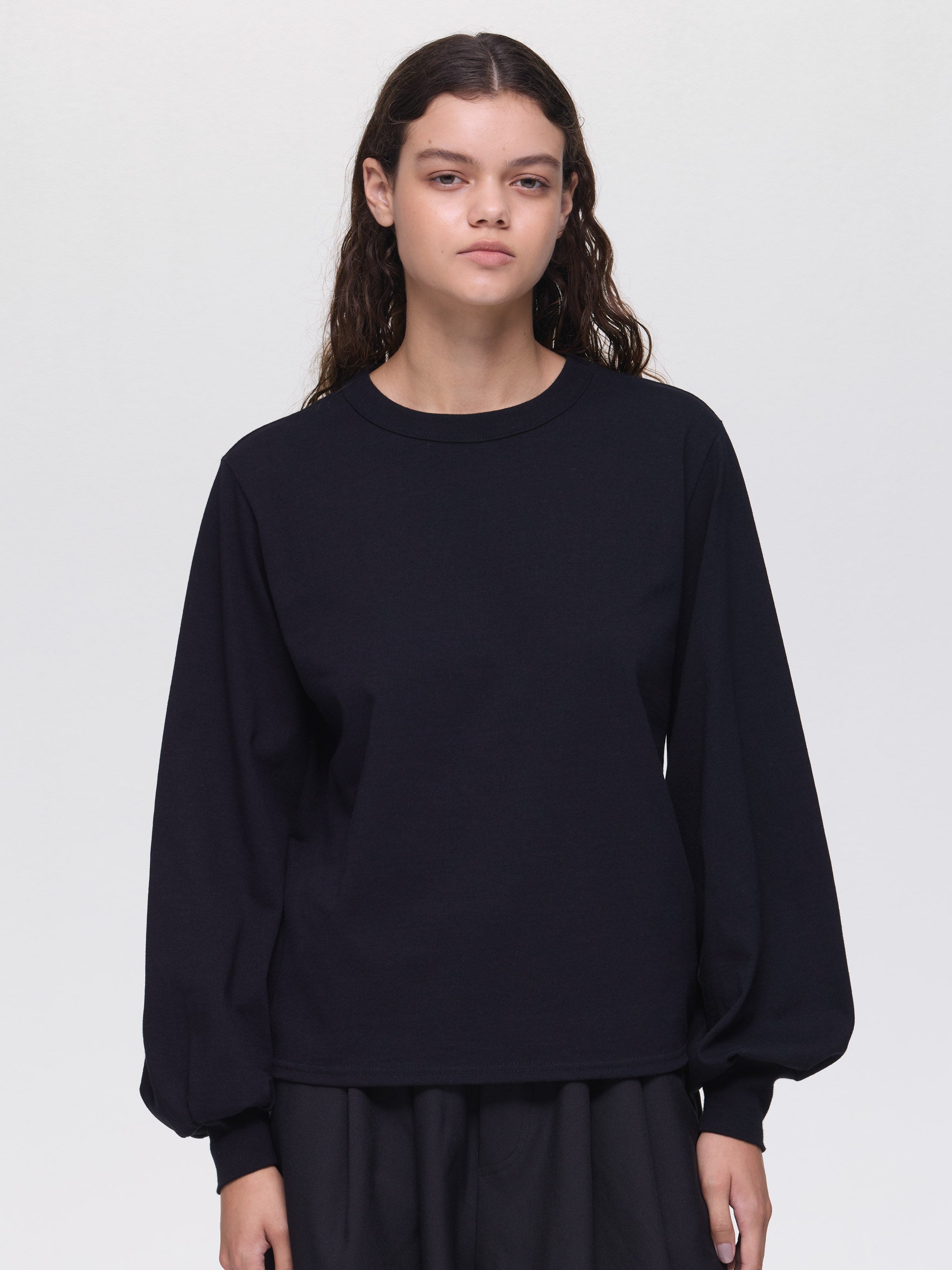 puff slv long T | 3-210078 – mizuiro ind