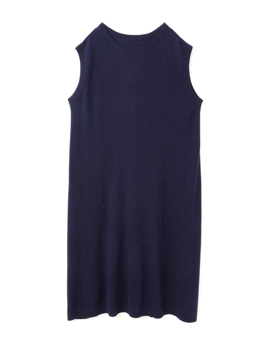 high gauge long slit vest | 3-220073