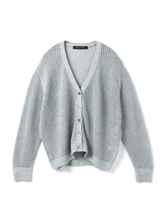 mesh V neck C/D | 3-220094