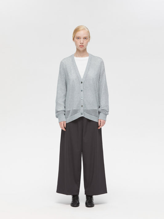 mesh V neck C/D | 3-220094