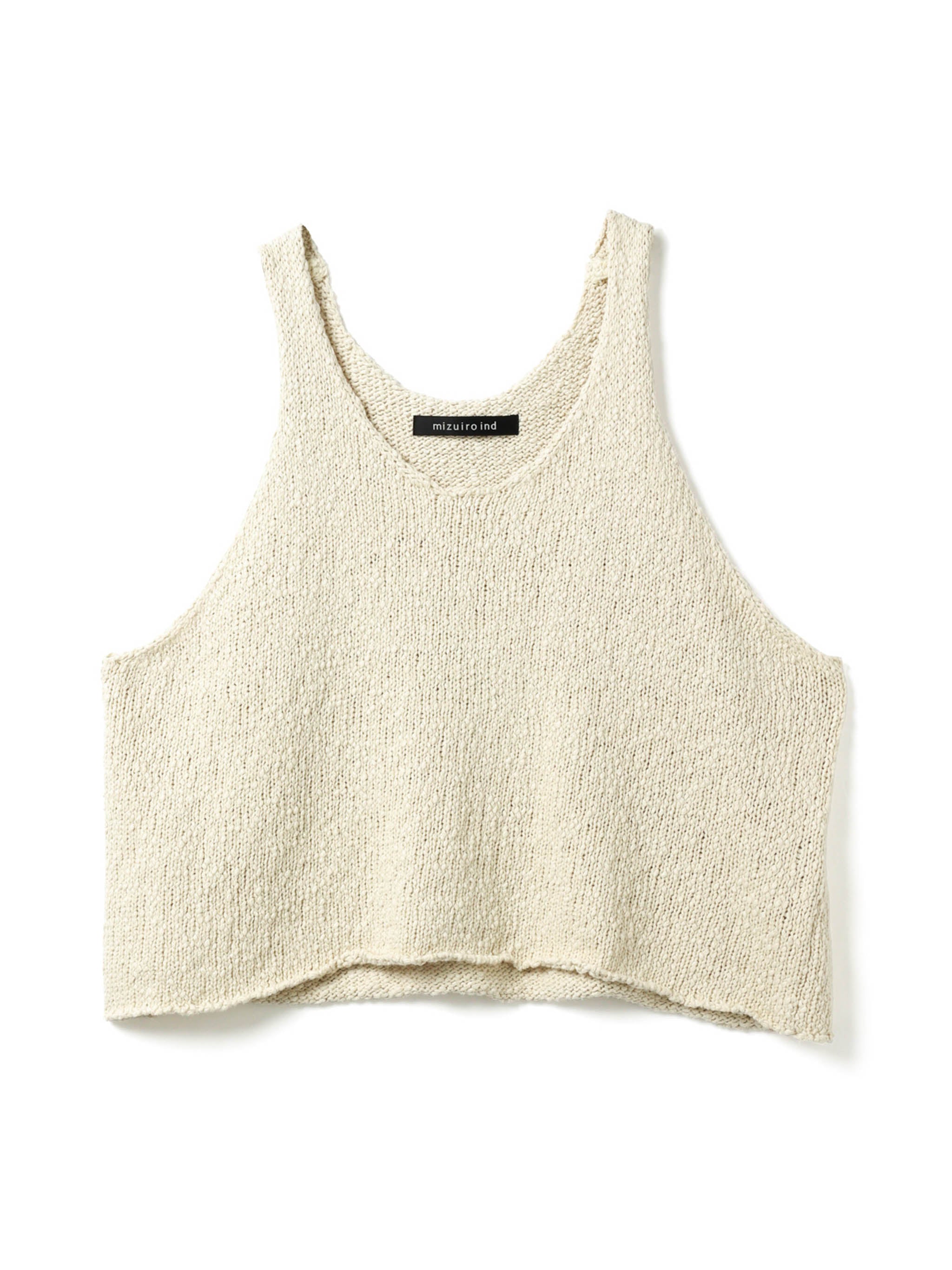 Lily-yarn vest | 3-220118 – mizuiro ind