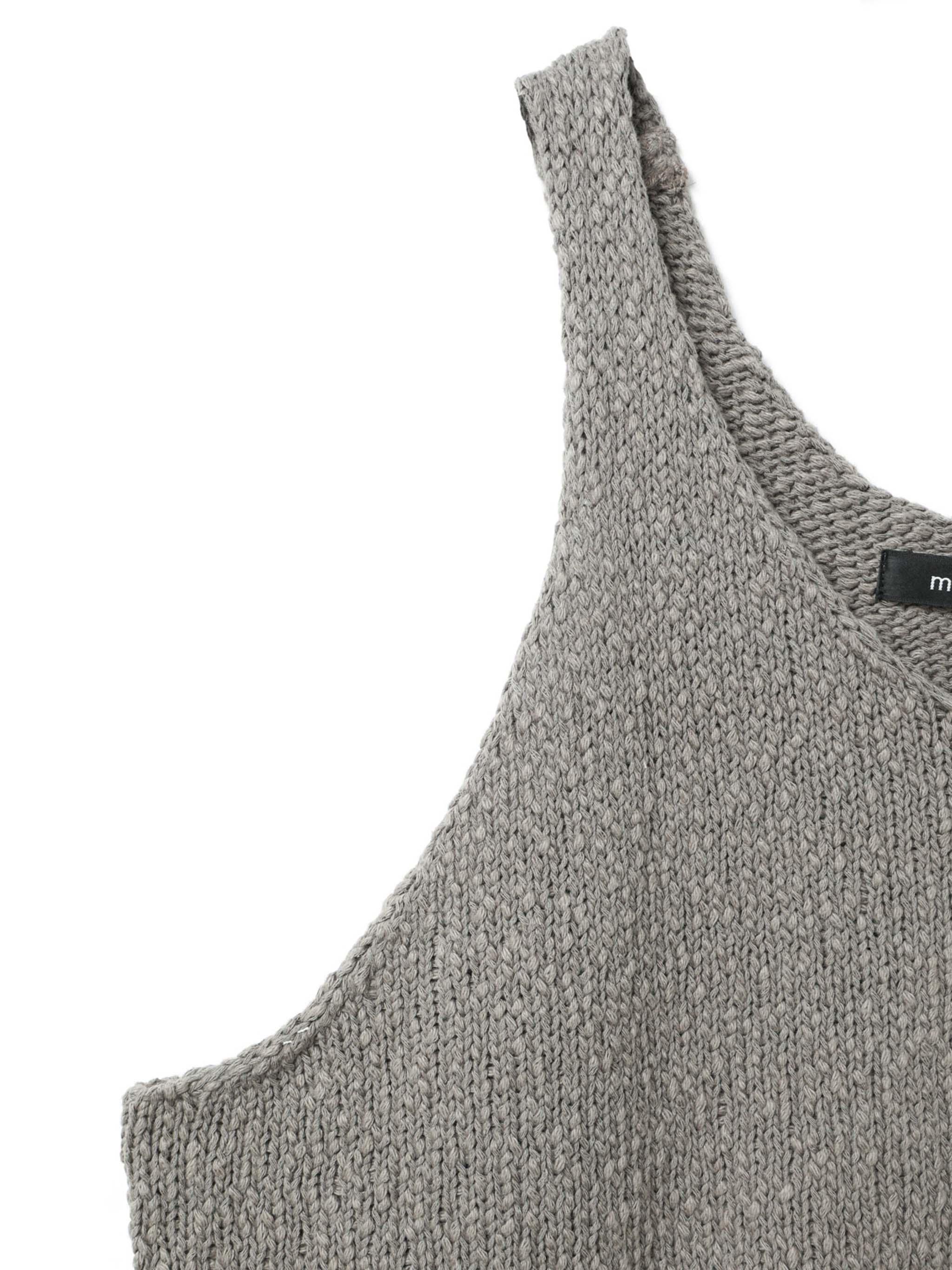 Lily-yarn vest | 3-220118 – mizuiro ind