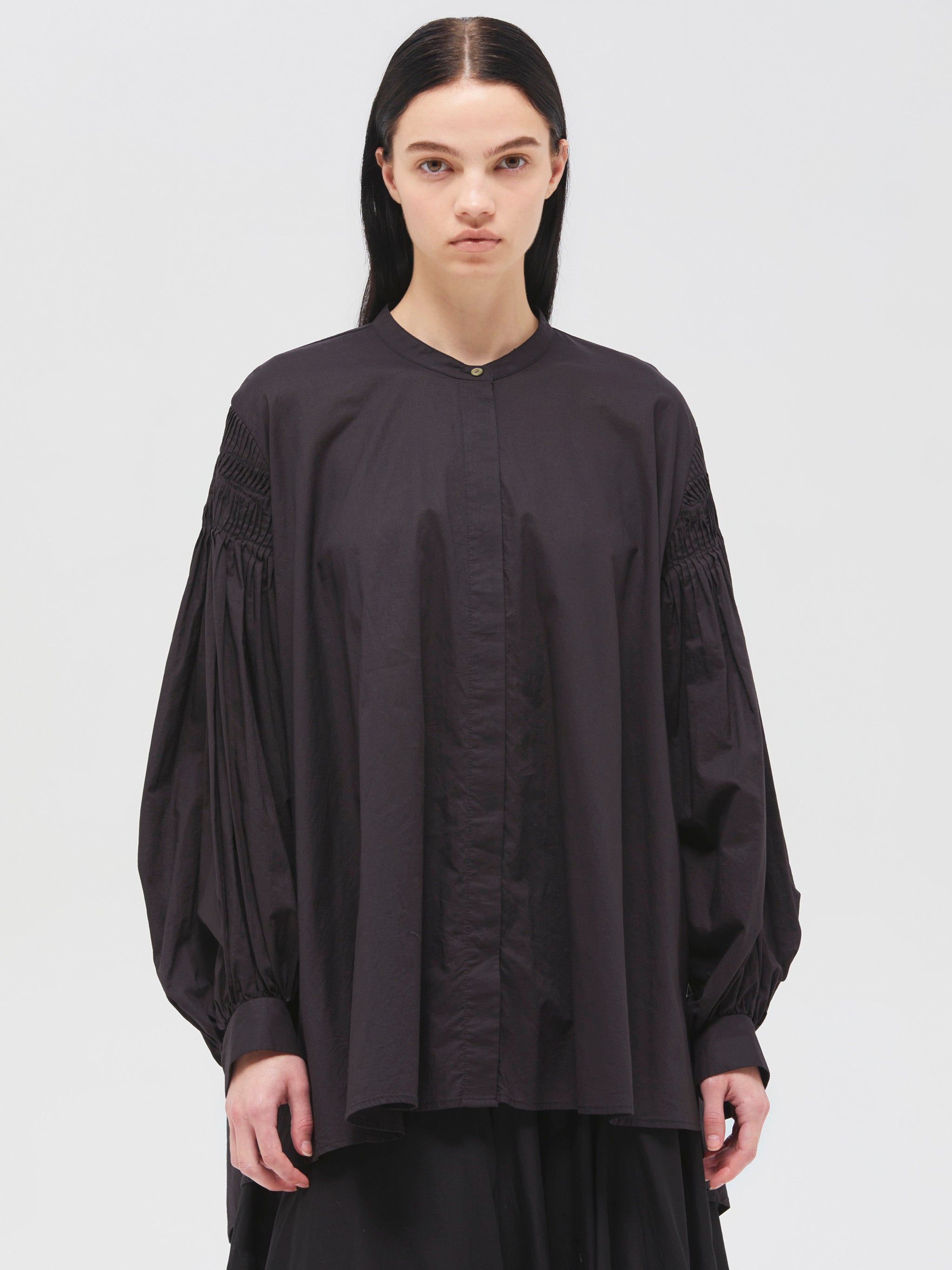 mizuiro ind（ミズイロインド）pin tucked puff slv 楽天市場】mizuiro ind (ミズイロインド)pin tuck puff slv