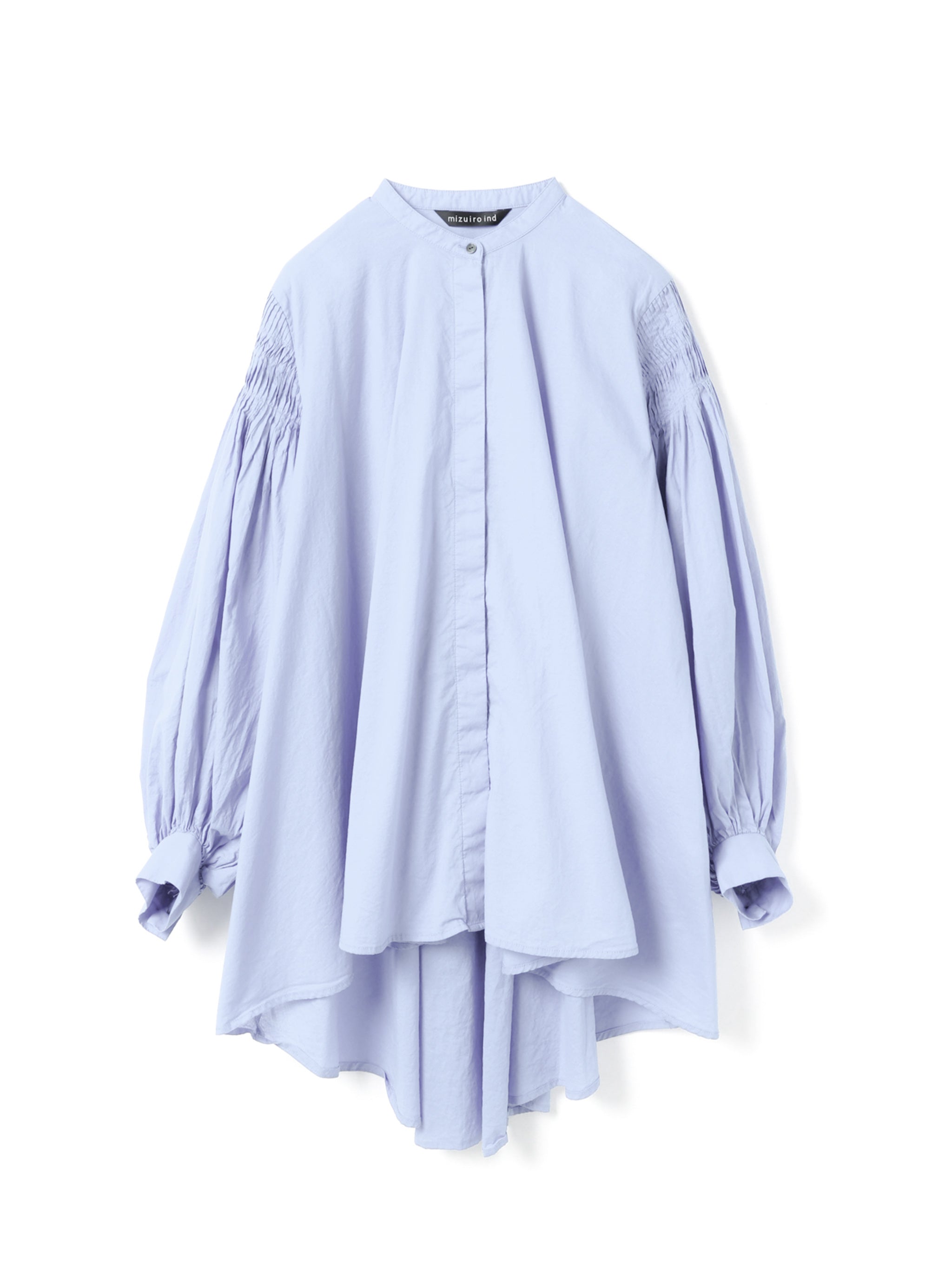 pin tucked puff slv shirt | 3-230043 – mizuiro ind