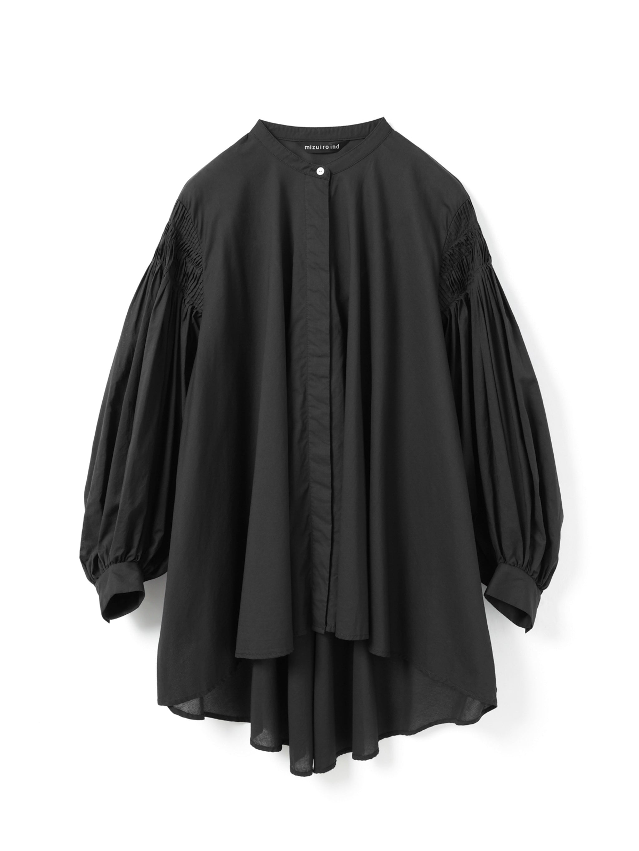 エトロブラウス mizuiro ind ピンタックパフスリーブシャツ｜ MARcourt ONLINE