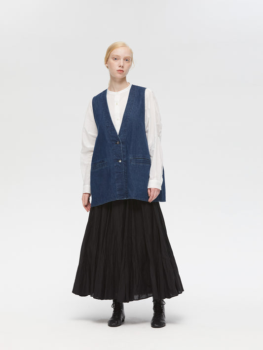 denim vest | 3-230102