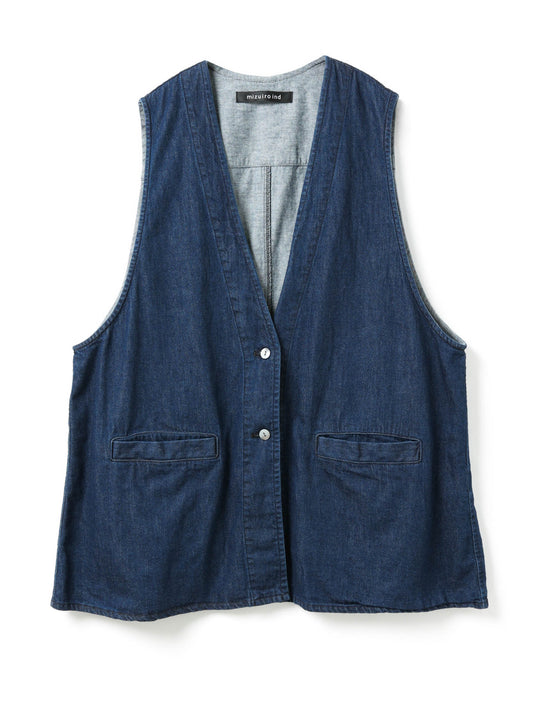 denim vest | 3-230102