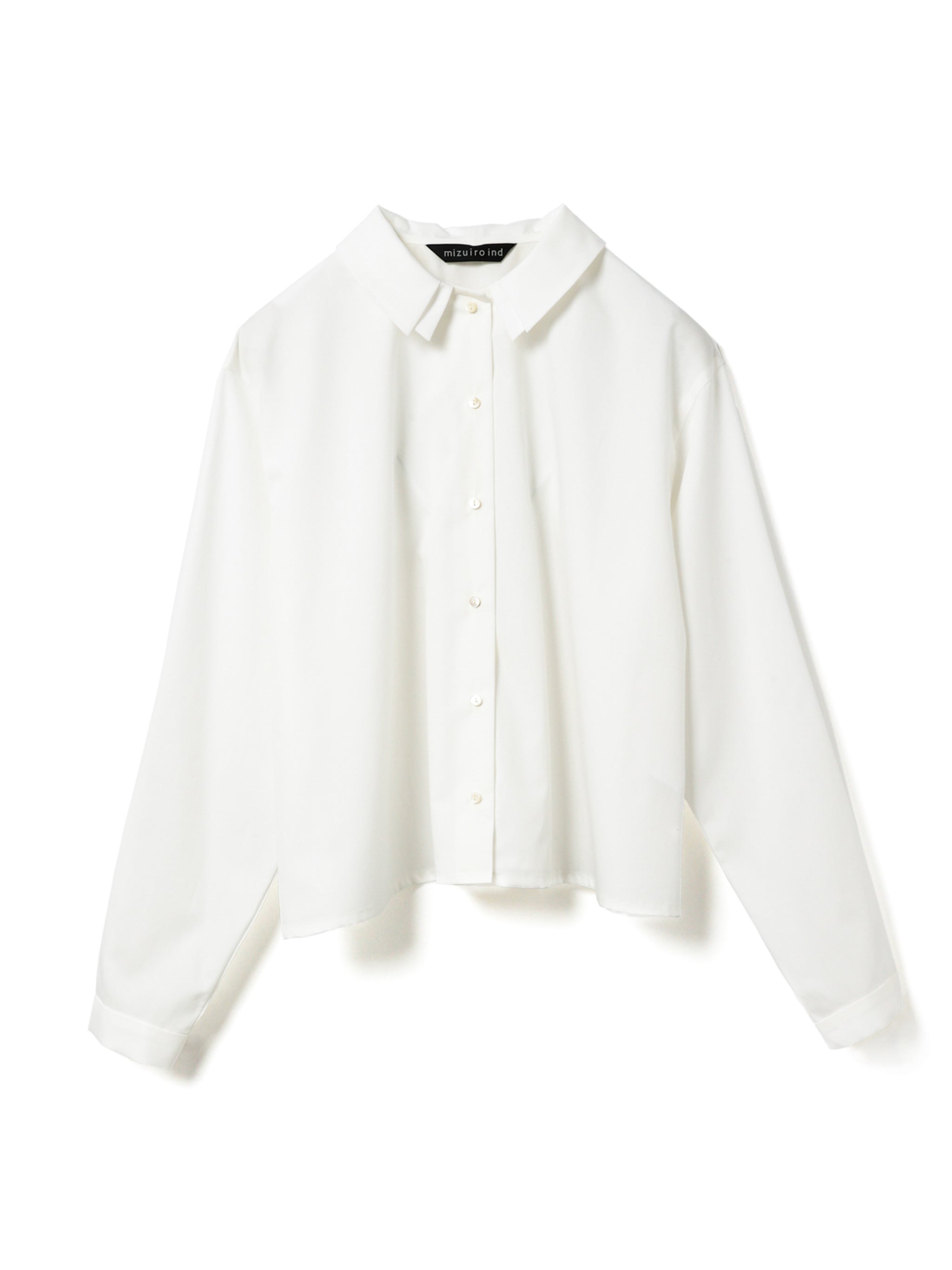 新品タグ付き　mizuiro ind　pleats collar shirts URBAN RESEARCH DOORS｜mizuiro ind pleats collar shirts