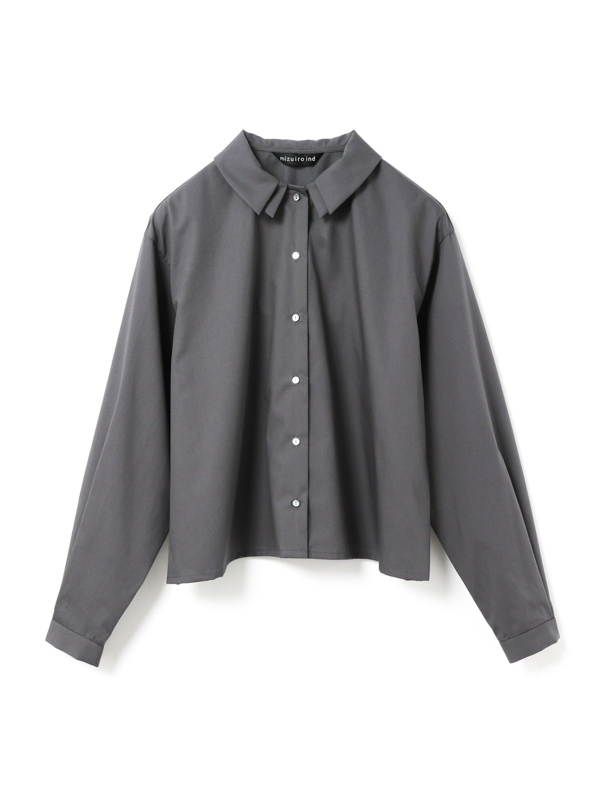 double collars shirt | 3-230120 – mizuiro ind
